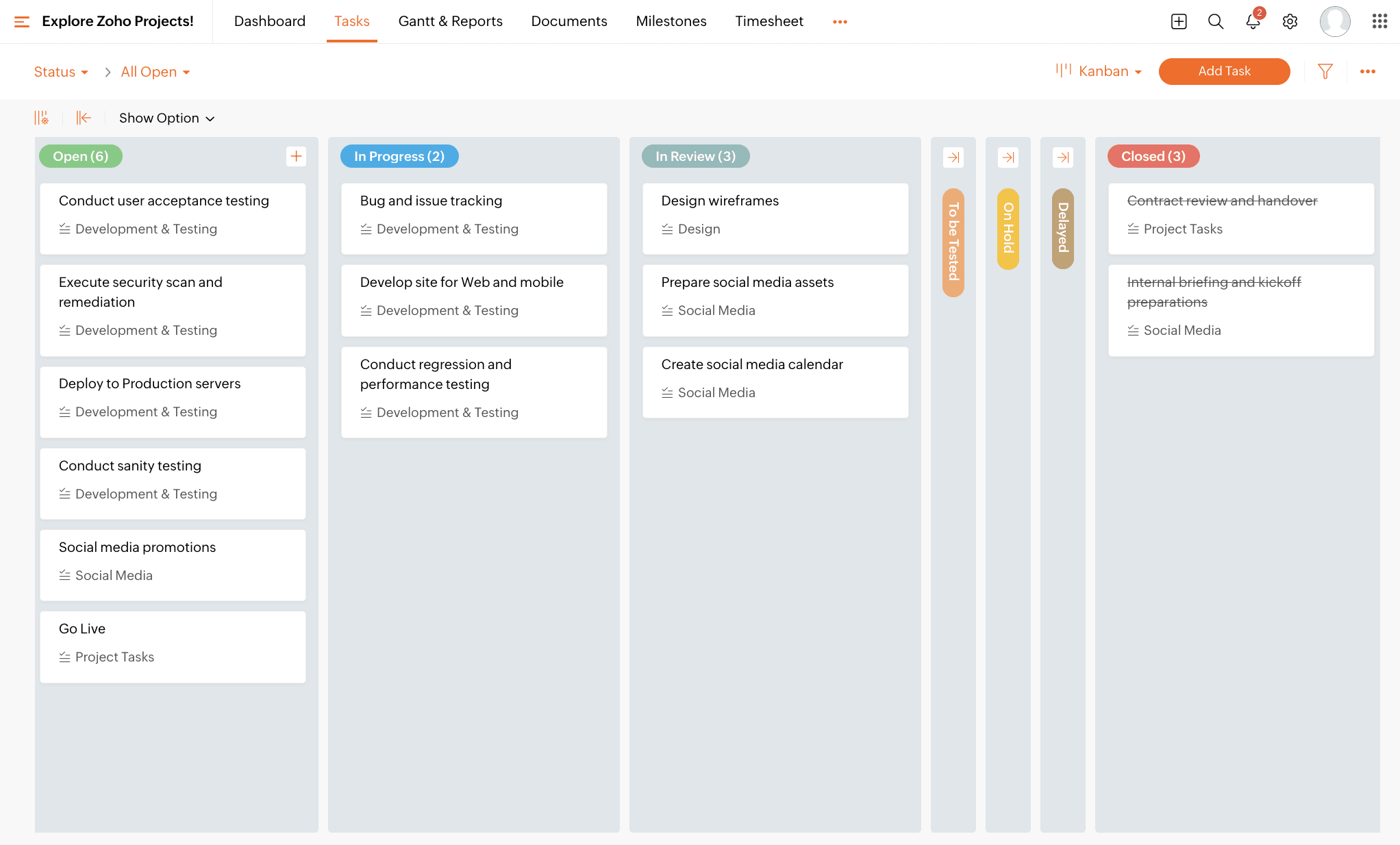 Zoho CRM