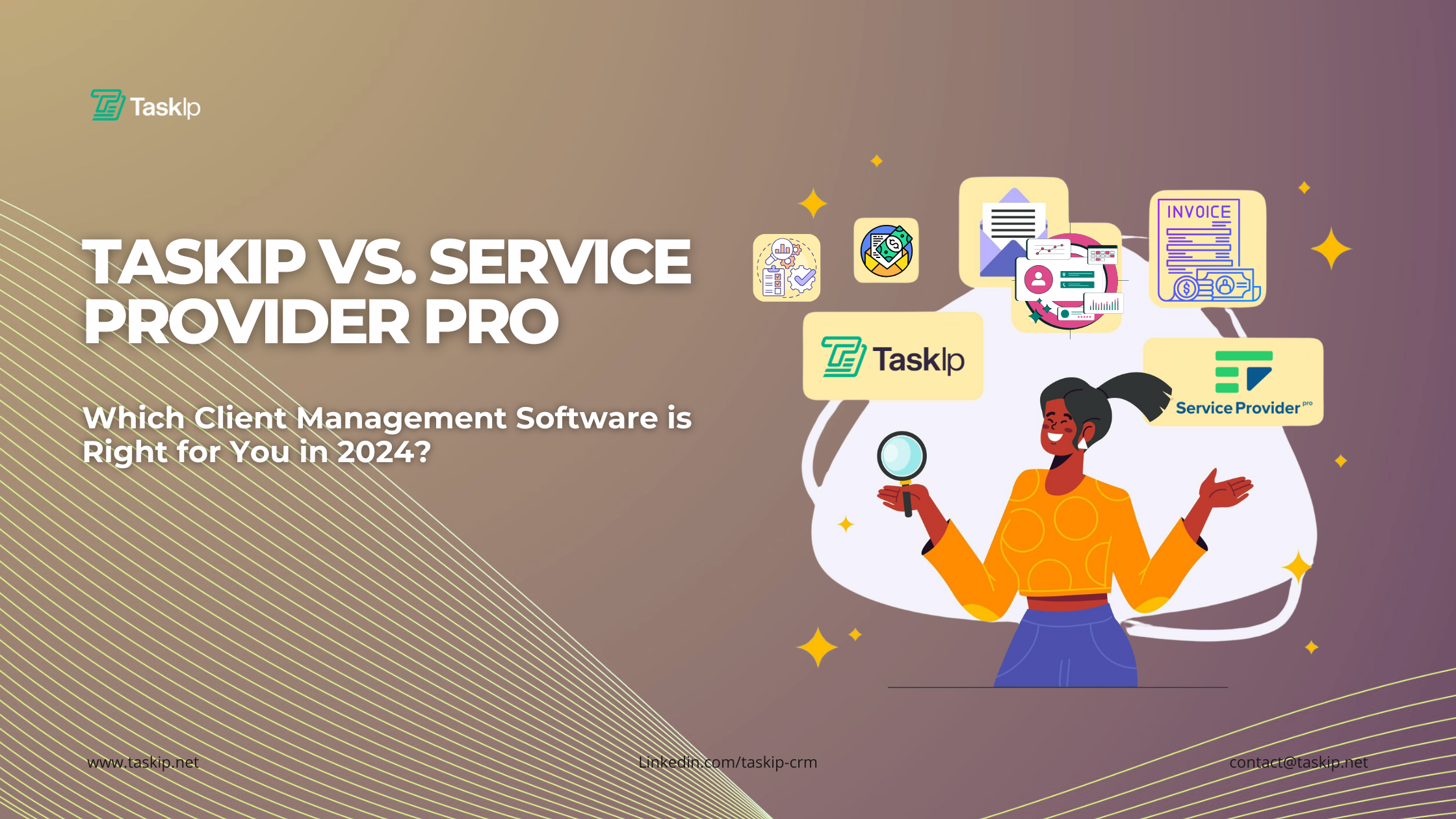 Taskip vs. Service Provider Pro: Which Client Management Software is Right for You in 2024?